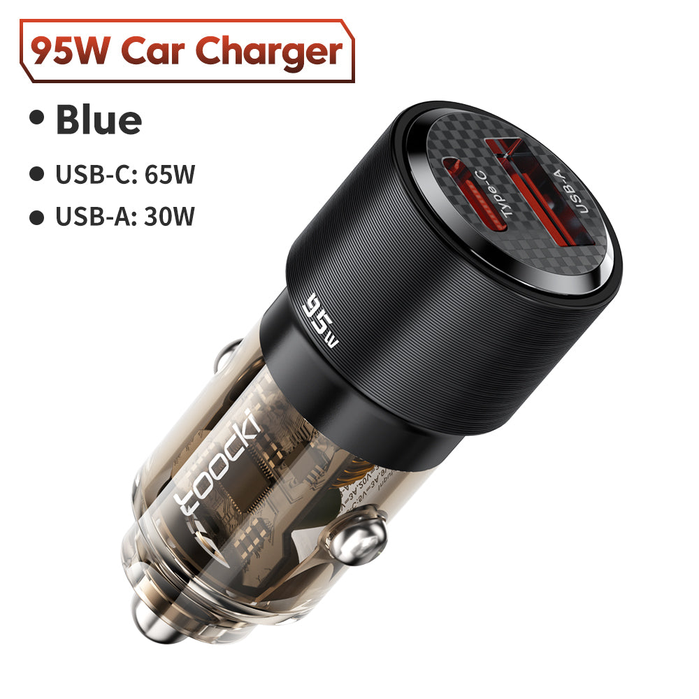 95w 95W in car charger – Thunderbolt Tech