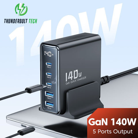 140W Thunderbolt GaN Desktop Charger